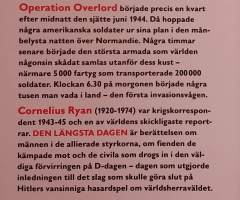 Den längsta dagen.  ( Sotahistoria, Normandian maihinnousu, D-Day )