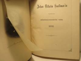 Johan Vilhelm Snellman'in täyttäessä seitsemänkymmentäviisi vuotta 12.5.1881
