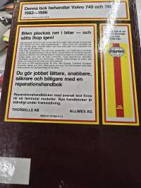 Volvo  740 &amp; 760 reparationshandbook