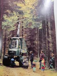 METSÄKONEIDEN  maailmanhistoria