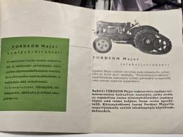 Fordson major yleistraktori myyntiesite.