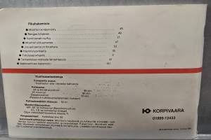 Toyota corolla 1985 huolto- ja käyttöohjeet