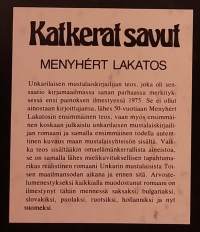 Katkerat savut.  ( Mustalaiset, romaanit, kulttuurihistoria, romaanileirit, romaanien historia )