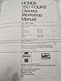 HONDA 750 Fours owners workshop manual