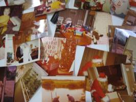 1960/70 -lukua - erä valokuvia 59 kpl koko 9 x 9 cm, erinomaista ajankuvaa