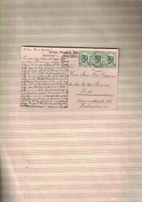 Postikortti: Tammisaari - Ekenäs 1921