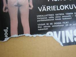 Sikolätti -elokuvajuliste, ohjaus Pier Paulo Pasolini