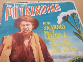 Putkinotko -elokuvajuliste, Jole Lehtosen romaanin mukaan, ohjaus Roland af Hällström, osisssa mm. Leni Katajakoski, Lasse Pöysti, Sylva Rossi, Ritva Juhanto ym.