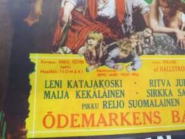 Putkinotko -elokuvajuliste, Jole Lehtosen romaanin mukaan, ohjaus Roland af Hällström, osisssa mm. Leni Katajakoski, Lasse Pöysti, Sylva Rossi, Ritva Juhanto ym.