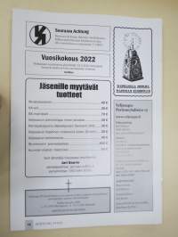 Achtung nr 111 (4/2021) Veljesapu-Perinneyhdistys ry:n jäsen ja tiedotuslehti