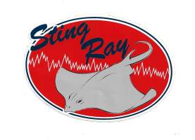 Sting Ray  tarra  10x15 cm