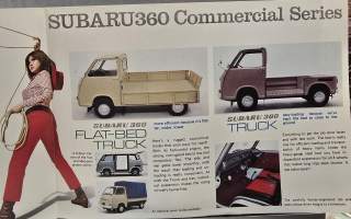 SUBARU 360 truck flat-bed truck van myyntiesite