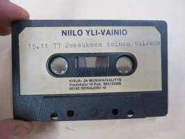 Niilo Yli-Vainio, 15.11.19977 Jeesuksen toinen tulemus -C-kasetti