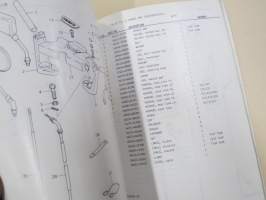 Suzuki GSX750ES (GR72A), GSX750ESD / GSX750ESE / GSX750EFE / GSX750EE parts catalogue -varaosaluettelo