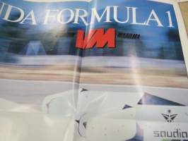 Williams Honda Formula 1 kausi 1984 ajajina Keijo Rosberg ja J. Laffite - Vauhdin Maailma juliste