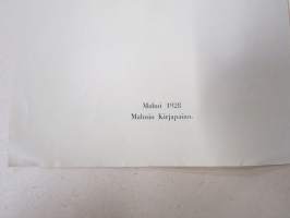 Laukkosken Majat - A. Itälä, Hinthaara, Pornainen, Hinnasto 1928