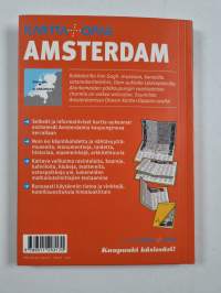 Amsterdam : kartta+opas : nähtävyydet, ostokset, ravintolat, menopaikat