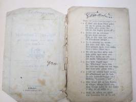 Minnessång om Ångfartyget "Österbottens" hemska brand, utanför Räfsö redd den 20 Augusti 1874 -arkkiveisu, höyrylaiva Österbottenin tuhoisa palo Reposaaren redillä