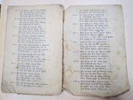 Minnessång om Ångfartyget "Österbottens" hemska brand, utanför Räfsö redd den 20 Augusti 1874 -arkkiveisu, höyrylaiva Österbottenin tuhoisa palo Reposaaren redillä