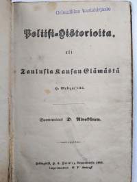 Poliisi-historioita eli taulusia kansan elämästä