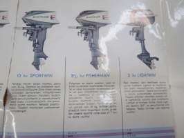 Evinrude 1961 perämoottorit -myyntiesite