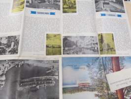 Saimaa - Finland - Välkommen till Saimaa -matkailuesite 1956, kuvattanut Aate Kähönen