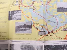 Saimaa - Finland - Välkommen till Saimaa -matkailuesite 1956, kuvattanut Aate Kähönen