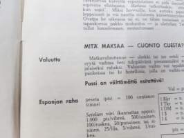 Loma Mallorcassa  - Mallorcan opas -opaskirja 1962