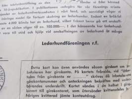 Suomen Kennel-Klubi - Koiranäyttely 1927, 2 kpl kokoaikalippuja ym. erä