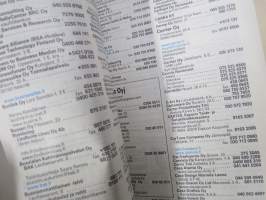 Helsinki (Helsingin seutu) 2008 Puhelinluettelo Fonecta - yksityisnumerot ja keltaiset sivut (2 eri nidettä) Telefonkatalog för Helsingforsregionen