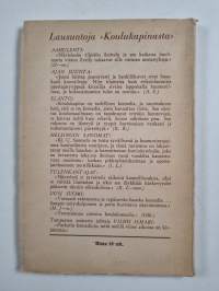 Koulukapina : kolminäytöksinen huvinäytelmä