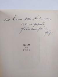 Mina mödernesläkter Malm och Roos - ett supplement till "Släkten Polin" (tekijän omiste)