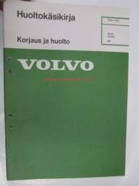 Volvo Huoltokäsikirja  Osa 1 (14) Korin huolto 66 -korjaamokirjasarjan osa