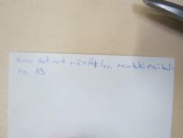 Mercury Cougar Porin näyttely parkkipaikalla 1983 - amerikkalaisten autojen harrastuksen alkuaikoja Suomessa -valokuva