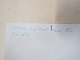 Helsinki Hot Rod Show 1982 - amerikkalaisten autojen harrastuksen alkuaikoja Suomessa -valokuva