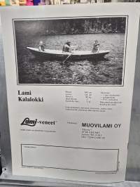 LAMI veneen myyntiesite 1982