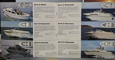 FJORD veneen myyntiesite 1974