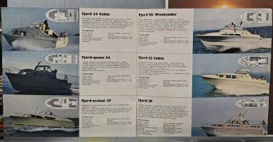 FJORD veneen myyntiesite 1974