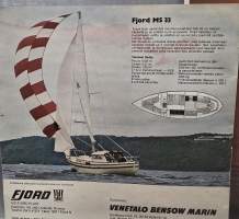 FJORD veneen myyntiesite 1974