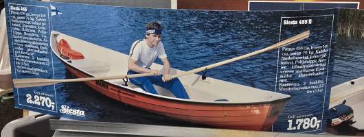 LOHI veneen myyntiesite 1982