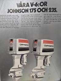 Johnson perämoottori myyntiesite 1980