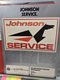Johnson perämoottori myyntiesite 1980