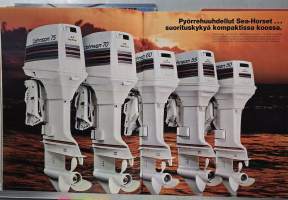 Johnson perämoottori myyntiesite 1982