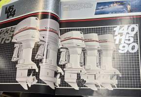 Johnson perämoottori myyntiesite 1982