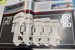 Johnson perämoottori myyntiesite 1982