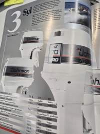 Johnson perämoottori myyntiesite 1987