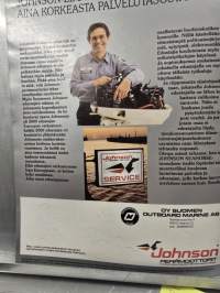 Johnson perämoottori myyntiesite 1987