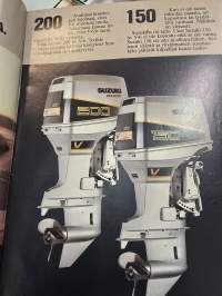 Suzuki perämoottori myyntiesite 1986