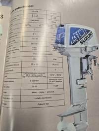 Suzuki perämoottori myyntiesite 1986