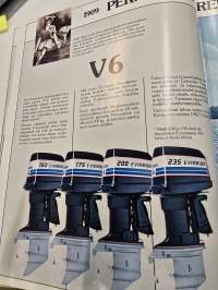 Evinrude perämoottori myyntiesite 1982